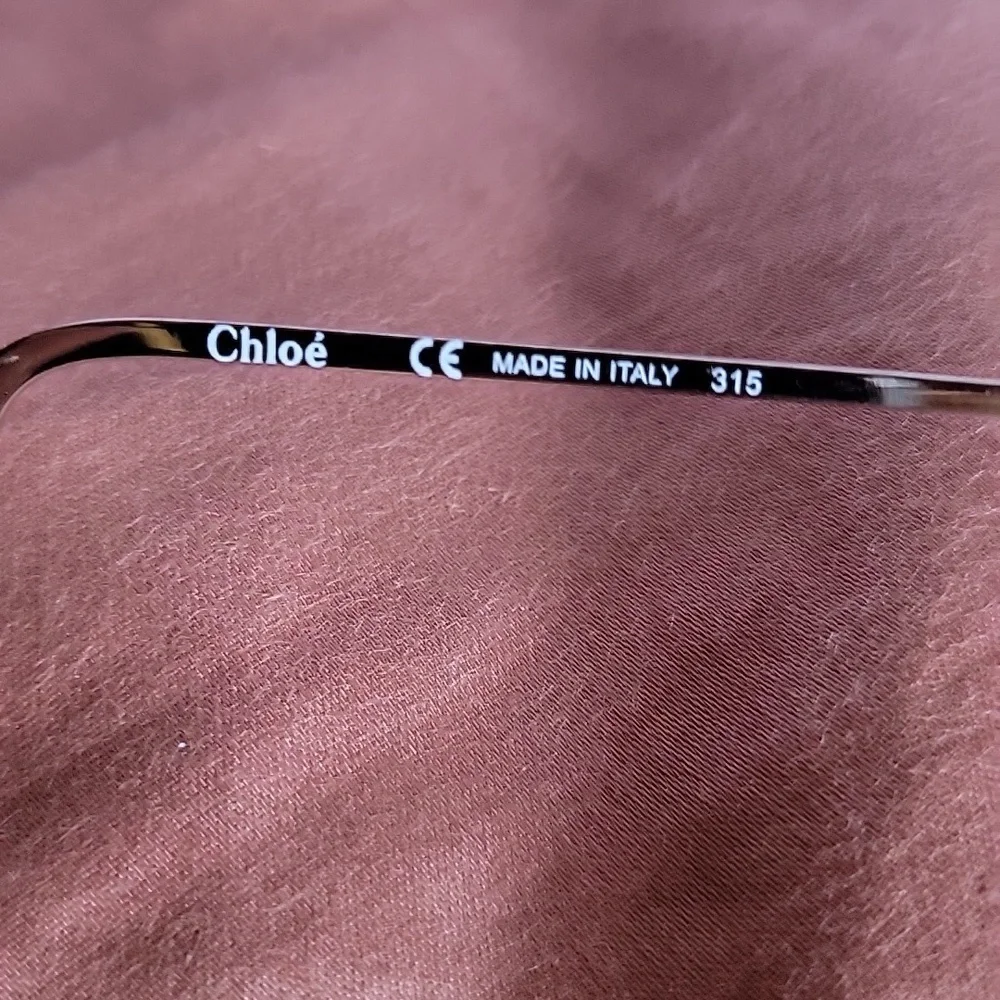 Chloe Carlina Round Frame Sunglasses - Picture 8 of 11